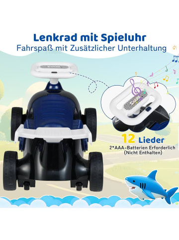 COSTWAY Rutschauto Polizei Kinder ab 1 Jahr in Blau