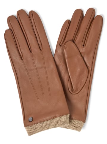Pearlwood Handschuhe Daisy in cognac - 0002