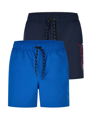 Jack & Jones Short JPSTMAUI SWIM MIX SMU 2PK regular/straight in Blau