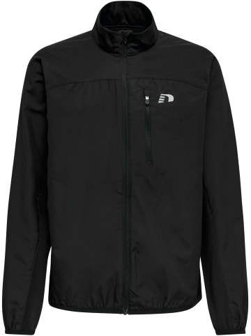 Newline Reißverschluss Jacke Reflektierend Logo Kids Core Kinder in BLACK