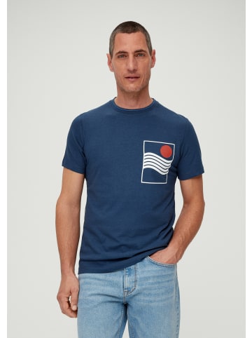 s.Oliver T-Shirt in 58D1_tiefblau