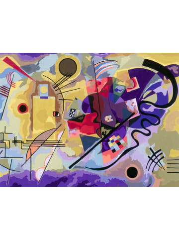 Ravensburger Ravensburger Malprodukte Leinwand Gelb, Rot, Blau (Kandinsky) in bunt