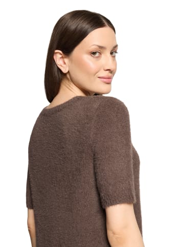Betty Barclay Strickpullover kurzarm in Muskat