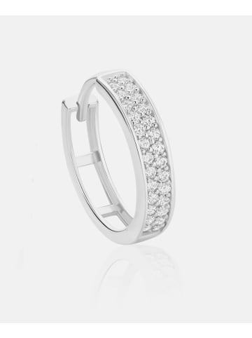 Diamant L'éternel Ohrringe aus 585 Weißgold