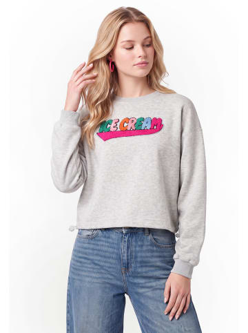 myMo Women Sweatshirt in Grey
