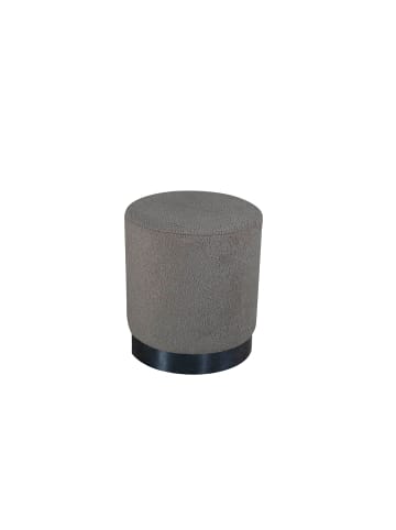 ebuy24 Hocker Benji Schwarz 35 x 35 cm