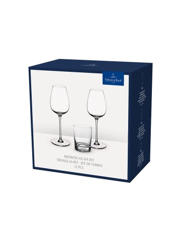 Villeroy & Boch 12er Set Gläser-Set Purismo Wine in transparent