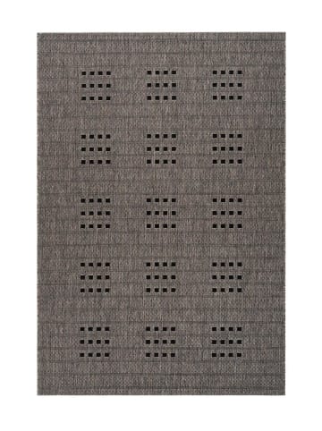 Kayoom Kurzflor Teppich Indonesia in taupe - rechteckig