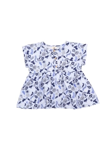 Walkiddy Bluse Blue Birds and Flowers-Blouse