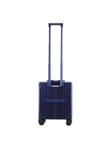 Aleon Business 4-Rollen Businesstrolley 42 cm Laptopfach in sapphire