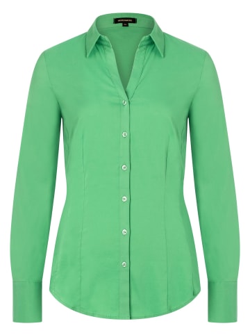More & More Businessbluse in soft warm green
