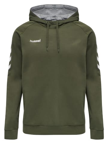 Hummel Hummel Cotton Kapuzenpullover Hmlgo Multisport Herren Atmungsaktiv in GRAPE LEAF