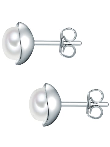 Rafaela Donata Ohrringe aus Sterling Silber mit Süßwasser-Zuchtperle in silber