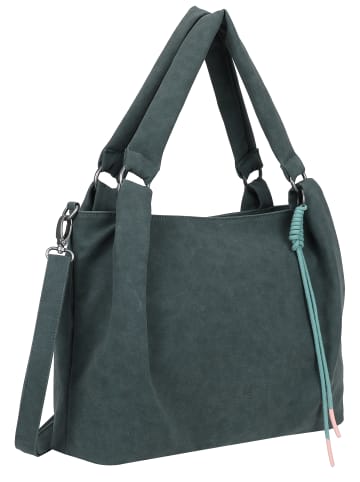 Fritzi aus Preußen Shopper Sue03 Suede Jacky Soft Dark Anthra in Graublau
