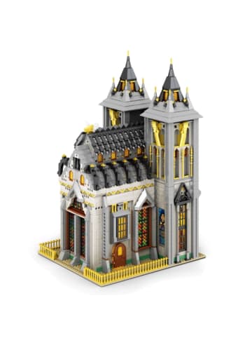 Reobrix 66027 Mittelalterliche Kirche Klemmbaustein Gebäude 3468 Teile