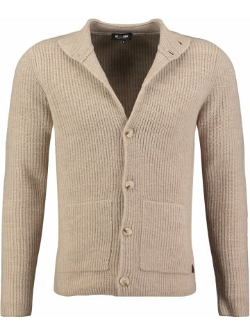 KEY LARGO Strickjacke für Herren in uni