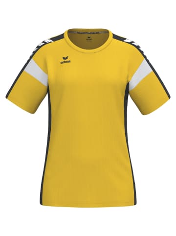 erima Damen T-Shirt function in gelb/schwarz