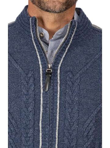 Spieth & Wensky Strickjacke WADIM in blau