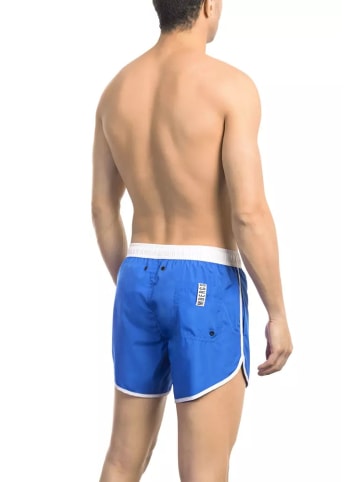 Bikkembergs Blau Polyester Herren Bade Kurz
