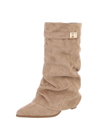 Ital-Design High Heel in Hellbraun
