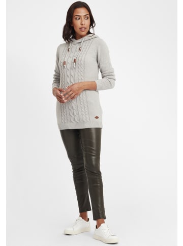 Oxmo Strickpullover OXCable in Grau