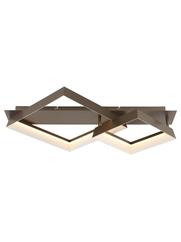 Globo lighting Deckenleuchte "SYRAKUS" in brown