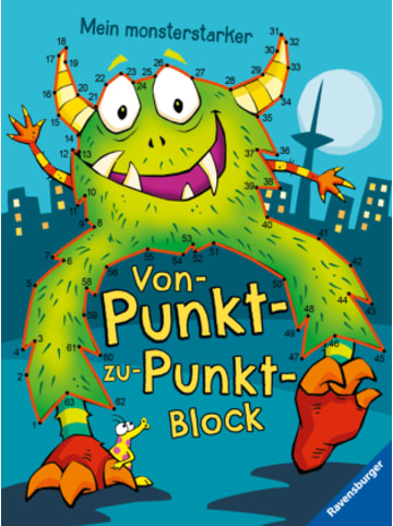 Ravensburger Verlag GmbH Buch - Mein monsterstarker Von-Punkt-zu-Punkt-Block