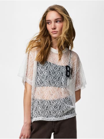 Pieces T-Shirt in Bright White