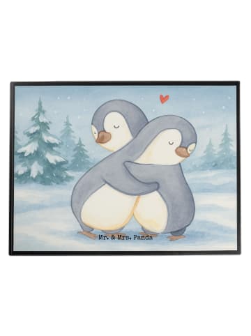 Mr. & Mrs. Panda tischpad Pinguine Kuscheln Design ohne Spruch in Weiß