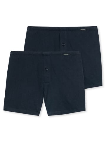 Schiesser Boxershort 2er Pack in Dunkelblau