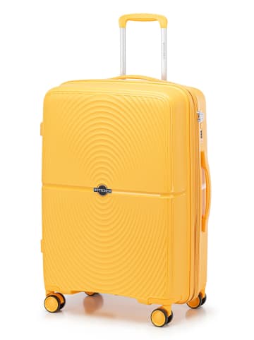 Wittchen MEDIUM SUITCASE WITH COMBINATION LOCK in Yellow