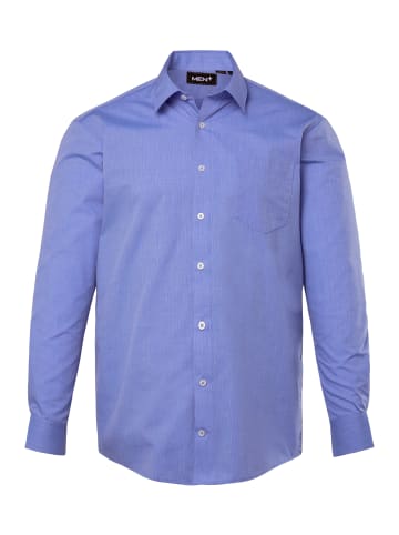 Men Plus Hemd in hellblau