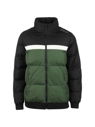 Fila Winterjacke Oliver in grün / schwarz