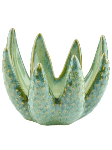 Butlers Kerzenhalter ALOE in Grün