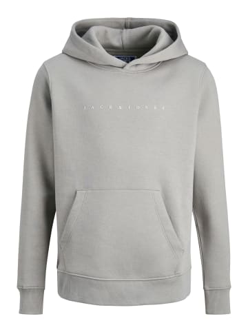 JACK & JONES Junior Kapuzensweatshirt JJESTAR JJ SWEAT HOOD JNR in ultimate grey