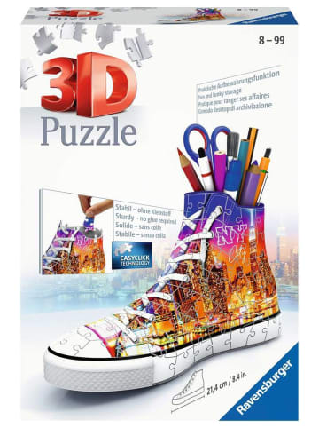 Ravensburger Konstruktionsspiel Puzzle 108 Teile 3D Puzzle Sneaker Skyline 8-99 Jahre in bunt