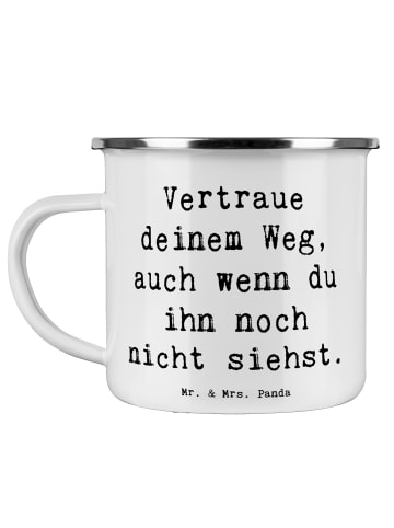 Mr. & Mrs. Panda Teebecher Spruch Zukunftsplanung Ungewissheit a... in Weiß