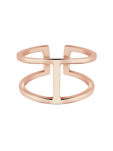 Elli Ring 925 Sterling Silber Geo in Rosegold