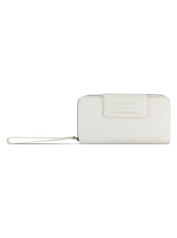 Bugatti Elsa Geldbörse RFID Schutz Leder 19 cm weiß
