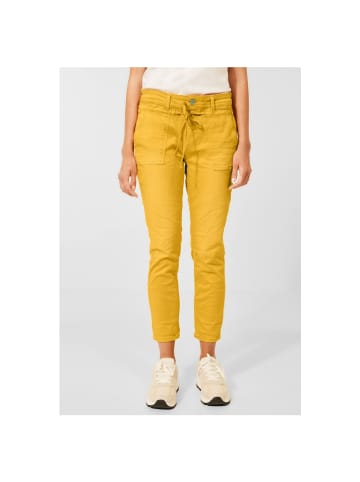 Street One Hose in dull sunset yellow wash