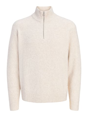 Jack & Jones Gestricktes Polo in Sea Salt