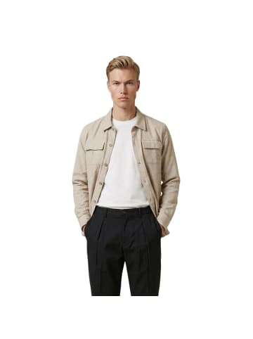 Gianni Lupo Beige Viskose Gemustertes Hemd