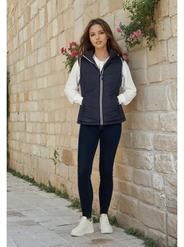 Salzhaut Weste THEIN in Navy