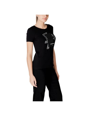 EA7 T-Shirt Schwarz