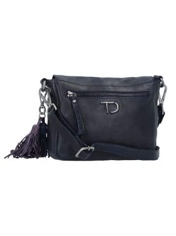 TASCHENDIEB Marxergasse 3 Umhängetasche Leder 20 cm in estate blue