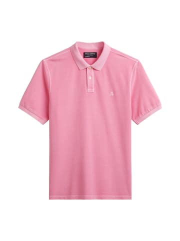 Marc O'Polo Kurzarm-Poloshirt Piqué regular in Violett