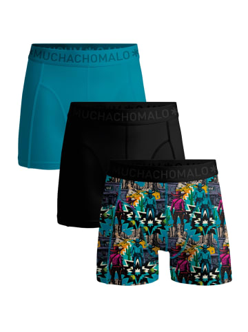 Muchachomalo 3er-Set: Boxershort in Mehrfarbig - für Herren