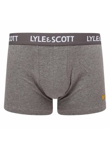 Lyle and Scott Boxershort 6er Pack in Schwarz/Grau/Weiß