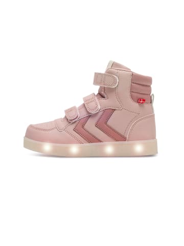 Hummel Hummel Sneaker High Stadil Flash Unisex Kinder in WOODROSE