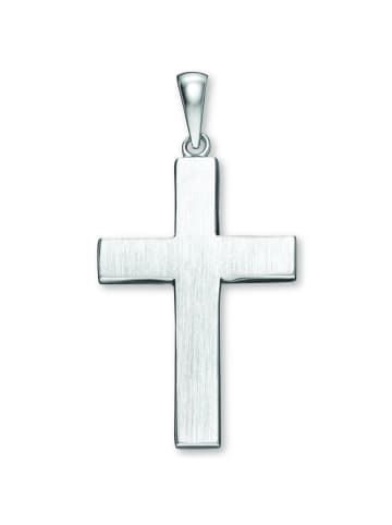 ONE ELEMENT  Kreuz Anhänger aus 925 Silber in silber